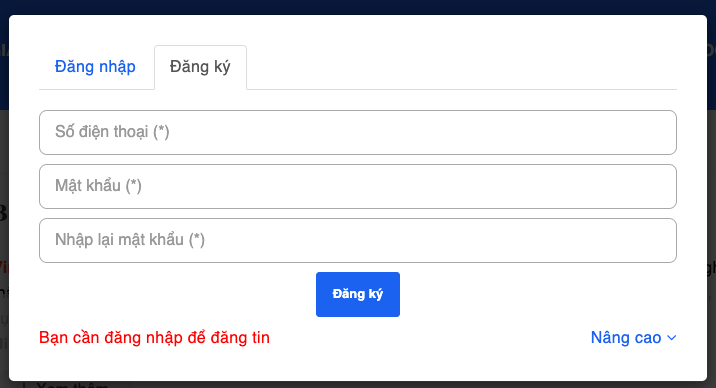 Đăng Ký Thành Viên