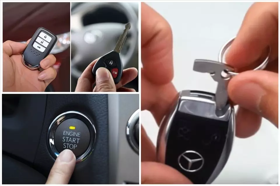 Khi chìa khóa thông minh của ô tô hết pin, làm cách nào để nổ máy?