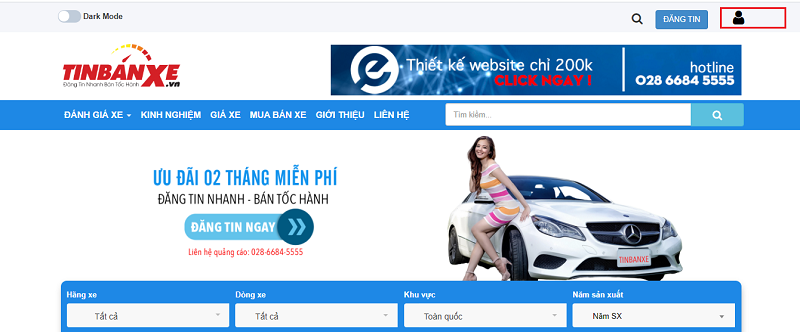 huong dan cach quan ly va sua tin dang tin ban xe
